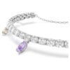Ariana Grande X Swarovski Bracelet Mixed Cuts, Multicolored, Rhodium Plated