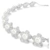 Ariana Grande X Swarovski Choker Crystal Pearl, Round Cut, White, Rhodium Plated Ariana Grande X Swarovski Choker Crystal Pearl, Round Cut, White, Rhodium Plated