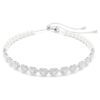 Ariana Grande X Swarovski Choker Mixed Cuts, Crystal Pearl, Heart, White, Rhodium Plated Ariana Grande X Swarovski Choker Mixed Cuts, Crystal Pearl, Heart, White, Rhodium Plated