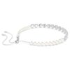 Ariana Grande X Swarovski Choker Mixed Cuts, Crystal Pearl, Heart, White, Rhodium Plated Ariana Grande X Swarovski Choker Mixed Cuts, Crystal Pearl, Heart, White, Rhodium Plated