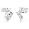 Ariana Grande X Swarovski Ear Cuffs Baguette Cut, White, Rhodium Plated Ariana Grande X Swarovski Ear Cuffs Baguette Cut, White, Rhodium Plated