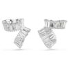 Ariana Grande X Swarovski Ear Cuffs Baguette Cut, White, Rhodium Plated Ariana Grande X Swarovski Ear Cuffs Baguette Cut, White, Rhodium Plated