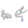 Ariana Grande X Swarovski Ear Cuffs Mixed Cuts, Multicolored, Rhodium Plated Ariana Grande X Swarovski Ear Cuffs Mixed Cuts, Multicolored, Rhodium Plated