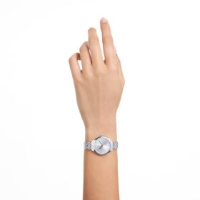 Attract Watch Swiss Made, Metal Bracelet, Silver Tone, Stainless Steel
