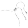 Birthstone Bracelet Square Cut, June, Pink, Rhodium Plated Birthstone Bracelet Square Cut, June, Pink, Rhodium Plated