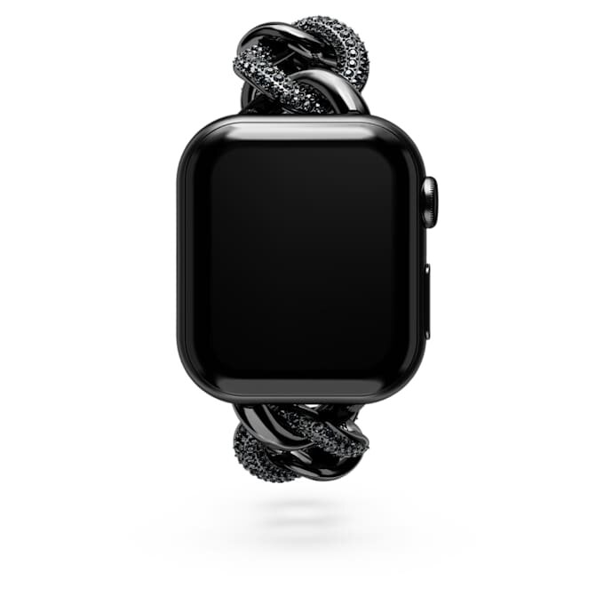 Chain Strap for Apple Watch® 40Mm & 41Mm, Black, Black Finish Chain Strap for Apple Watch® 40Mm & 41Mm, Black, Black Finish