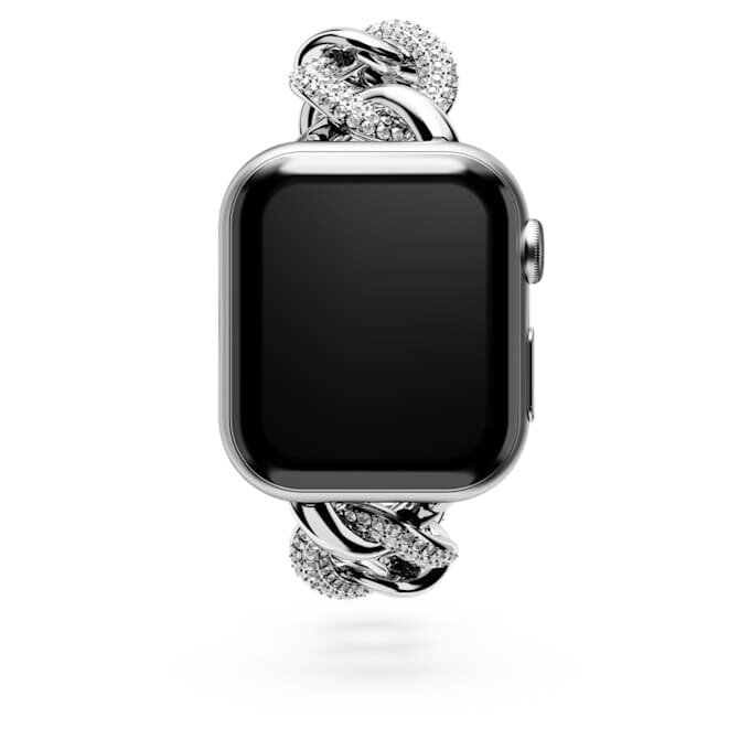 Chain Strap for Apple Watch® 40Mm & 41Mm, Silver Tone, Stainless Steel Chain Strap for Apple Watch® 40Mm & 41Mm, Silver Tone, Stainless Steel