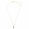 Chroma Pendant Mixed Cuts, Multicolored, Gold-Tone Plated Chroma Pendant Mixed Cuts, Multicolored, Gold-Tone Plated