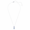 Chroma Pendant Mixed Cuts, Multicolored, Rhodium Plated Chroma Pendant Mixed Cuts, Multicolored, Rhodium Plated