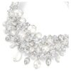 Constella Choker Crystal Pearl, Round Cut, White, Rhodium Plated Constella Choker Crystal Pearl, Round Cut, White, Rhodium Plated