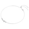 Constella Necklace Crystal Pearl, Round Cuts, White, Rhodium Plated Constella Necklace Crystal Pearl, Round Cuts, White, Rhodium Plated