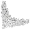 Constella Necklace Mixed Cuts, Clasp, White, Rhodium Plated Constella Necklace Mixed Cuts, Clasp, White, Rhodium Plated