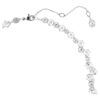 Constella Necklace Mixed Cuts, Clasp, White, Rhodium Plated Constella Necklace Mixed Cuts, Clasp, White, Rhodium Plated