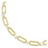 Constella Necklace White, Gold-Tone Plated
