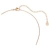 Constella Pendant Round Cut, Dancing Stone, Pink, Rose Gold-Tone Plated Constella Pendant Round Cut, Dancing Stone, Pink, Rose Gold-Tone Plated