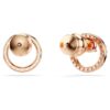 Constella Stud Earrings Round Cut, White, Rose Gold-Tone Plated Constella Stud Earrings Round Cut, White, Rose Gold-Tone Plated