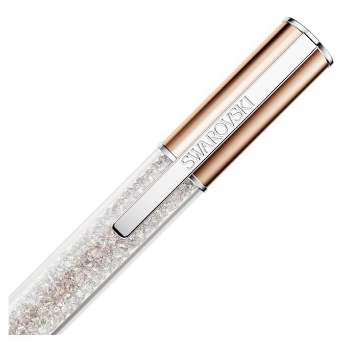 Crystalline Ballpoint Pen Rose Gold Tone, Rose Gold-Tone Plated Crystalline Ballpoint Pen Rose Gold Tone, Rose Gold-Tone Plated