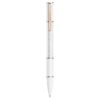 Crystalline Ballpoint Pen White, Rose Gold-Tone Plated