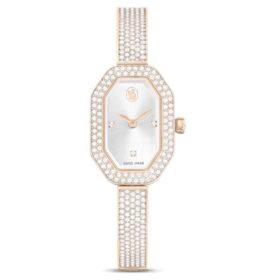 Dextera Bangle Watch Swiss Made, Metal Bracelet, Gold Tone, Champagne Gold-Tone Finish