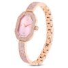 Dextera Bangle Watch Swiss Made, Metal Bracelet, Pink, Rose Gold-Tone Plated Dextera Bangle Watch Swiss Made, Metal Bracelet, Pink, Rose Gold-Tone Plated