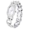 Dextera Chain Watch Swiss Made, Crystal Bracelet, Silver Tone, Stainless Steel Dextera Chain Watch Swiss Made, Crystal Bracelet, Silver Tone, Stainless Steel