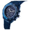 Dextera Chrono Watch 39Mm, Swiss Made, Metal Bracelet, Blue, Blue Finish Dextera Chrono Watch 39Mm, Swiss Made, Metal Bracelet, Blue, Blue Finish