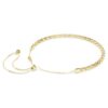 Dextera Necklace Round Cut, White, Gold-Tone Finish Dextera Necklace Round Cut, White, Gold-Tone Finish