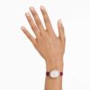 Dextera Octagon Watch Swiss Made, Leather Strap, Red, Rose Gold-Tone Finish Dextera Octagon Watch Swiss Made, Leather Strap, Red, Rose Gold-Tone Finish