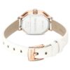 Dextera Octagon Watch Swiss Made, Leather Strap, White, Rose Gold-Tone Finish Dextera Octagon Watch Swiss Made, Leather Strap, White, Rose Gold-Tone Finish