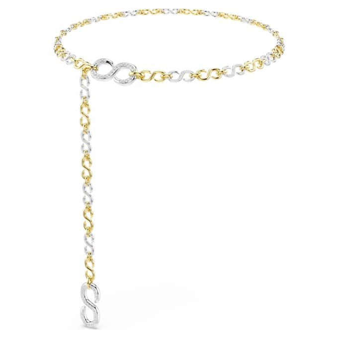 Dextera Waist Belt White, Mixed Metal Finish Dextera Waist Belt White, Mixed Metal Finish