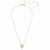 Dragon & Phoenix Pendant Dragon’s Claw, White, Rose Gold-Tone Plated Dragon & Phoenix Pendant Dragon’s Claw, White, Rose Gold-Tone Plated