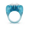 Dulcis Cocktail Ring Heart Cut, Pavé, Heart, Blue Dulcis Cocktail Ring Heart Cut, Pavé, Heart, Blue
