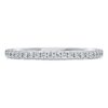 Eternity Band Ring Lab-Grown Diamonds 0.2 Ct Tw, Round Shape, 14K White Gold Eternity Band Ring Lab-Grown Diamonds 0.2 Ct Tw, Round Shape, 14K White Gold