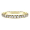 Eternity Band Ring Lab-Grown Diamonds 0.4 Ct Tw, Round Shape, 14K Yellow Gold Eternity Band Ring Lab-Grown Diamonds 0.4 Ct Tw, Round Shape, 14K Yellow Gold