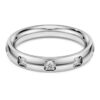 Eternity Band Ring Lab-Grown Diamonds 0.5 Ct Tw, Round Shape, 14K White Gold Eternity Band Ring Lab-Grown Diamonds 0.5 Ct Tw, Round Shape, 14K White Gold