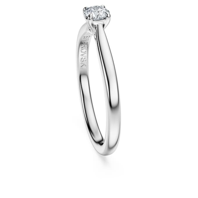 Eternity Solitaire Ring Lab-Grown Diamonds 0.25 Ct Tw, Round Shape, Sterling Silver Eternity Solitaire Ring Lab-Grown Diamonds 0.25 Ct Tw, Round Shape, Sterling Silver