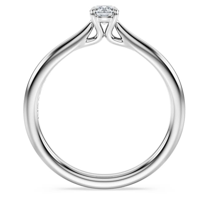 Eternity Solitaire Ring Lab-Grown Diamonds 0.25 Ct Tw, Round Shape, Sterling Silver Eternity Solitaire Ring Lab-Grown Diamonds 0.25 Ct Tw, Round Shape, Sterling Silver