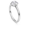 Eternity Solitaire Ring Lab-Grown Diamonds 0.5 Ct Tw, Heart Shape, Sterling Silver Eternity Solitaire Ring Lab-Grown Diamonds 0.5 Ct Tw, Heart Shape, Sterling Silver