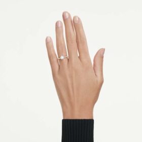 Eternity Solitaire Ring Lab-Grown Diamonds 1.2 Ct Tw, Round Shape, 14K Yellow Gold Eternity Solitaire Ring Lab-Grown Diamonds 1.2 Ct Tw, Round Shape, 14K Yellow Gold