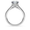 Eternity Solitaire Ring Lab-Grown Diamonds 2.2 Ct Tw, Round Shape, 14K White Gold Eternity Solitaire Ring Lab-Grown Diamonds 2.2 Ct Tw, Round Shape, 14K White Gold