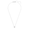 Galaxy Pendant Lab-Grown Diamonds 1.05 Ct Tw, Round Shape, 14K White Gold