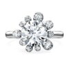 Galaxy Ring Lab-Grown Diamonds 2 Ct Tw, Round Shape, 14K White Gold Galaxy Ring Lab-Grown Diamonds 2 Ct Tw, Round Shape, 14K White Gold