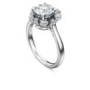 Galaxy Ring Lab-Grown Diamonds 2 Ct Tw, Round Shape, 14K White Gold Galaxy Ring Lab-Grown Diamonds 2 Ct Tw, Round Shape, 14K White Gold