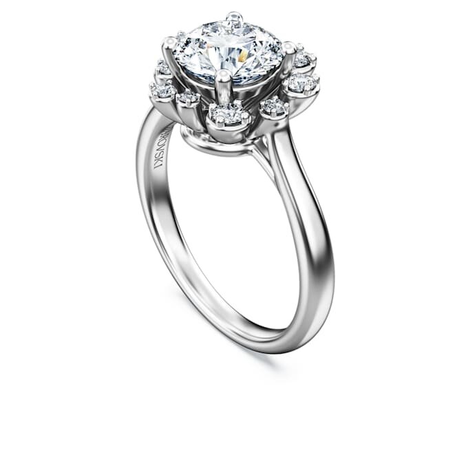 Galaxy Ring Lab-Grown Diamonds 2 Ct Tw, Round Shape, 14K White Gold Galaxy Ring Lab-Grown Diamonds 2 Ct Tw, Round Shape, 14K White Gold