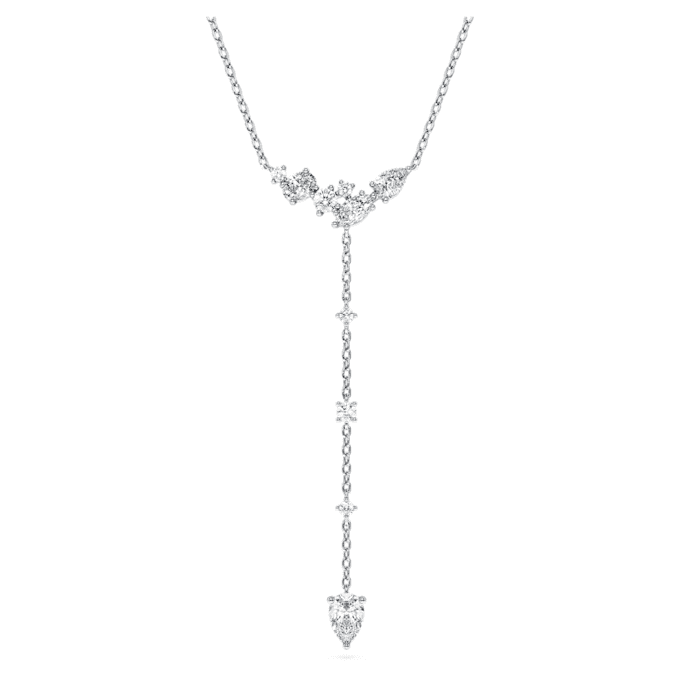 Galaxy Y Necklace Lab-Grown Diamonds, 0.7 Ct Tw, Mixed Shapes, Sterling Silver Galaxy Y Necklace Lab-Grown Diamonds, 0.7 Ct Tw, Mixed Shapes, Sterling Silver