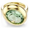 Gema Motif Ring Set (3), Multicolored, Gold-Tone Plated Gema Motif Ring Set (3), Multicolored, Gold-Tone Plated