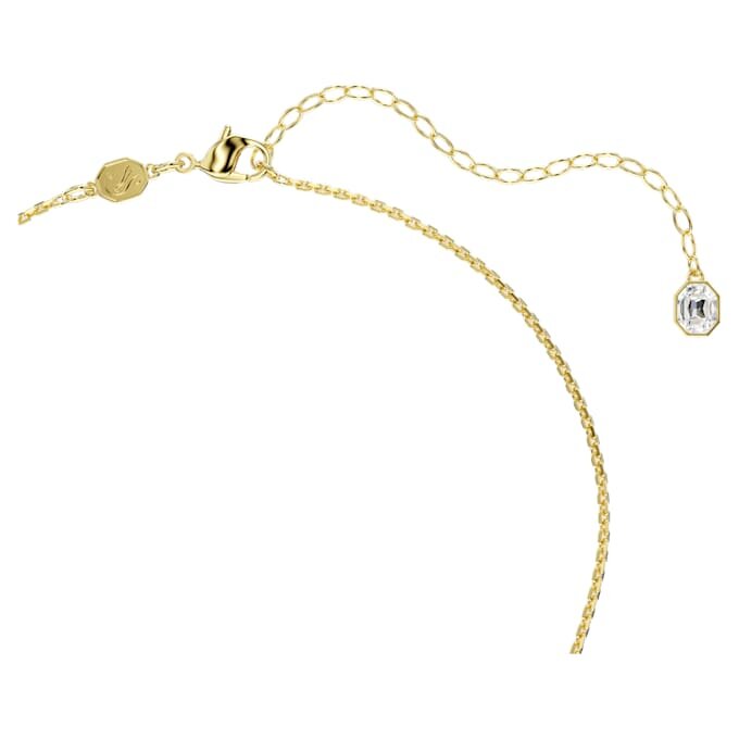 Gema Y Necklace Mixed Cuts, Multicolored, Gold-Tone Plated Gema Y Necklace Mixed Cuts, Multicolored, Gold-Tone Plated
