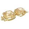 Harmonia Extender Cushion Cut, Gold Tone, Gold-Tone Plated
