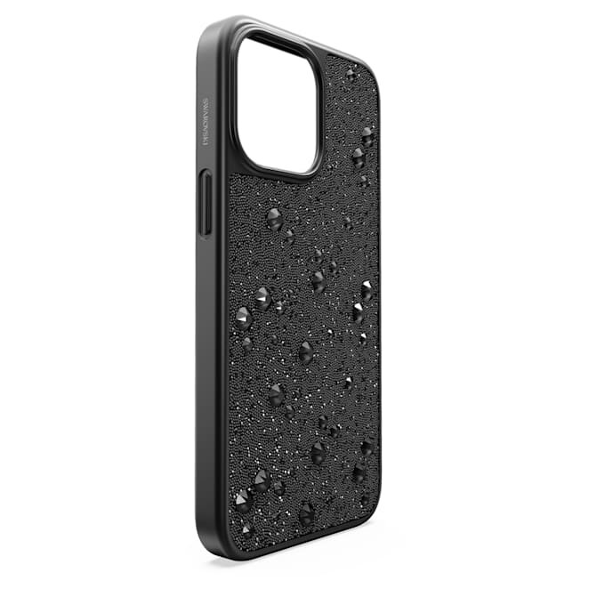 High Smartphone Case Flat Back Crystals, Iphone® 15 Pro Max, Black High Smartphone Case Flat Back Crystals, Iphone® 15 Pro Max, Black