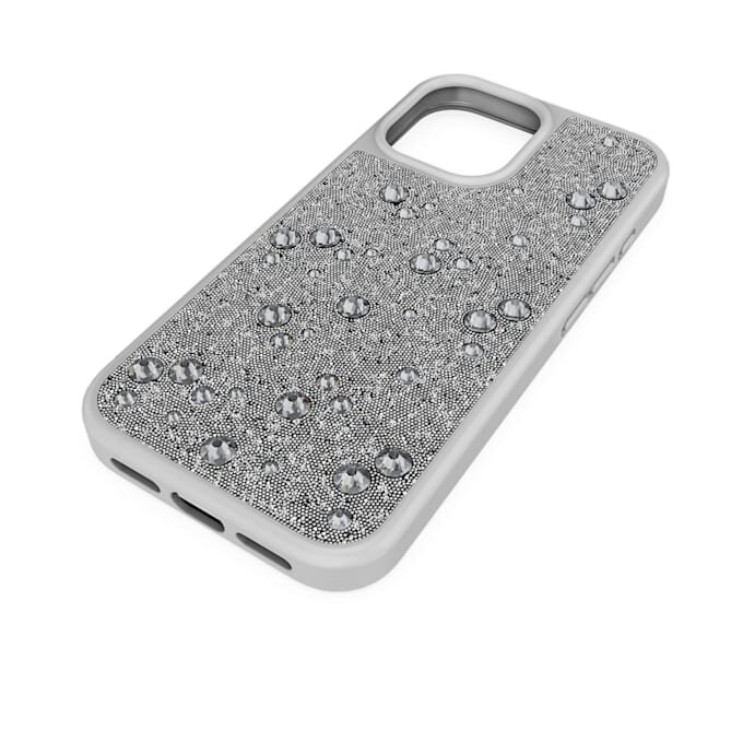 High Smartphone Case Flat Back Crystals, Iphone® 17, Silver Tone High Smartphone Case Flat Back Crystals, Iphone® 17, Silver Tone
